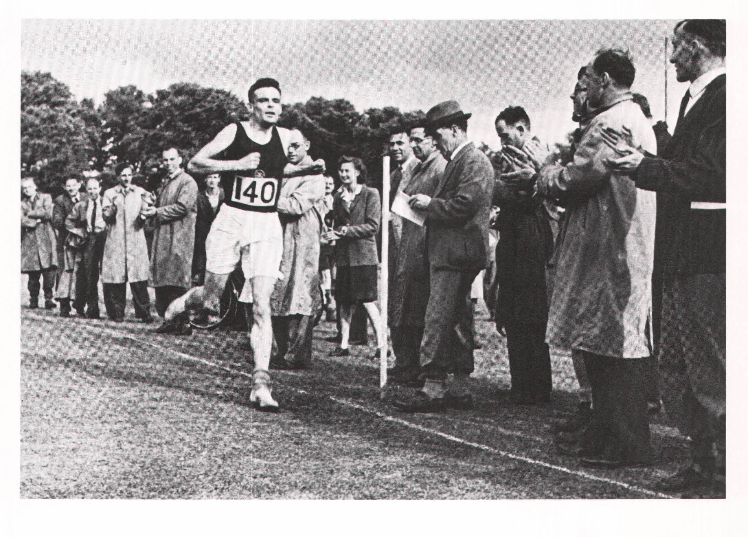 Alan Turing was an excellent runner