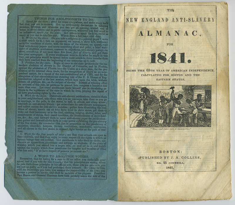 New England Anti-Slavery Almanac for 1841