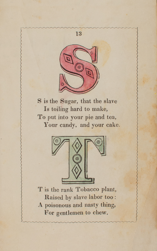 The Anti-Slavery Alphabet