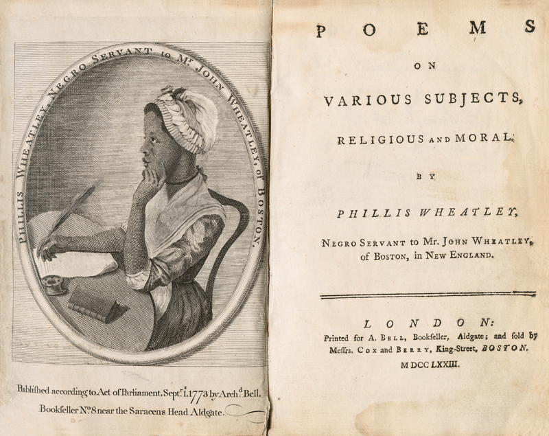 Poems on Various Subjects, Religious and Moral