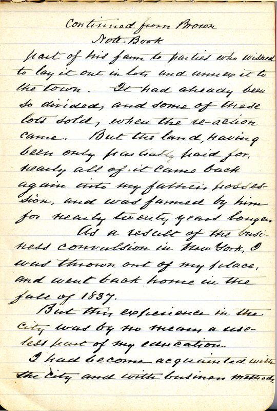 Notebook- page 1