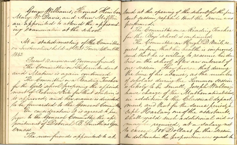 Committee on Instruction- pages 100-101