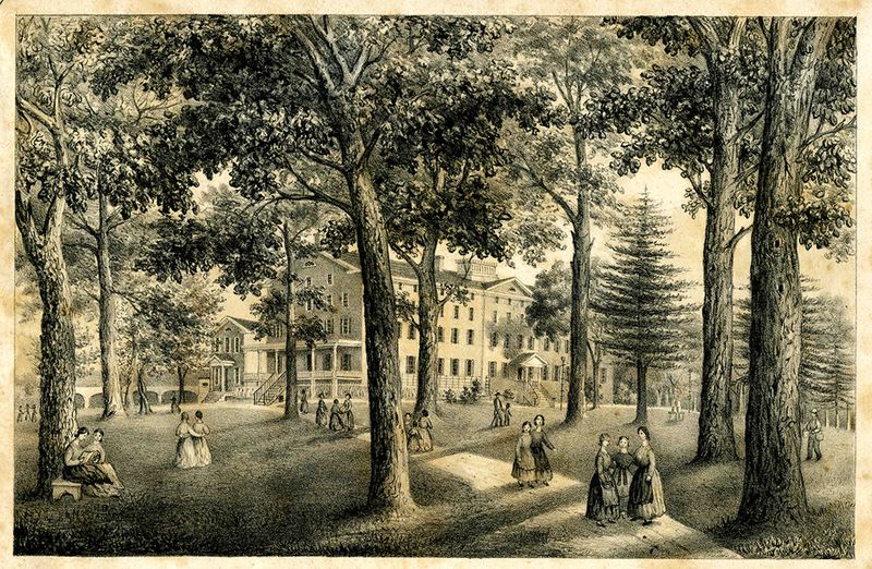 South West View of West Town Boarding School