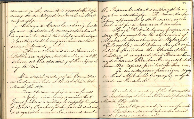 Committee on Instruction- pages 96-97
