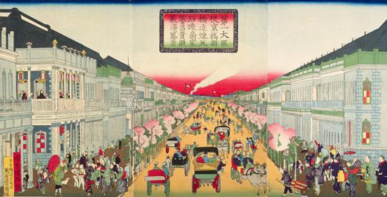 Daiichi Daiku Ju Kyobashi Shinbashi Made Sekizo Shoka Ban Sho Kisen Yabuzawa Shigeru Kei