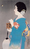 Catching Fireflies, from 'The First Series of Modern Beauties'