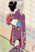 Snow at Higashiyama, from 'The First Series Selected Views of Kyoto'