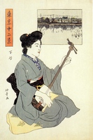 Shitaya, from the series 'Twelve Views of Tokyo'