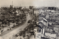 Kanda ward after the earthquake 