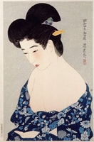 New Cotton Kimono, from 'The First Series of Modern Beauties'