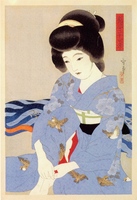A Pair of Japanese Socks (suggested title)