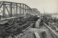 Eitaibashi after the earthquake