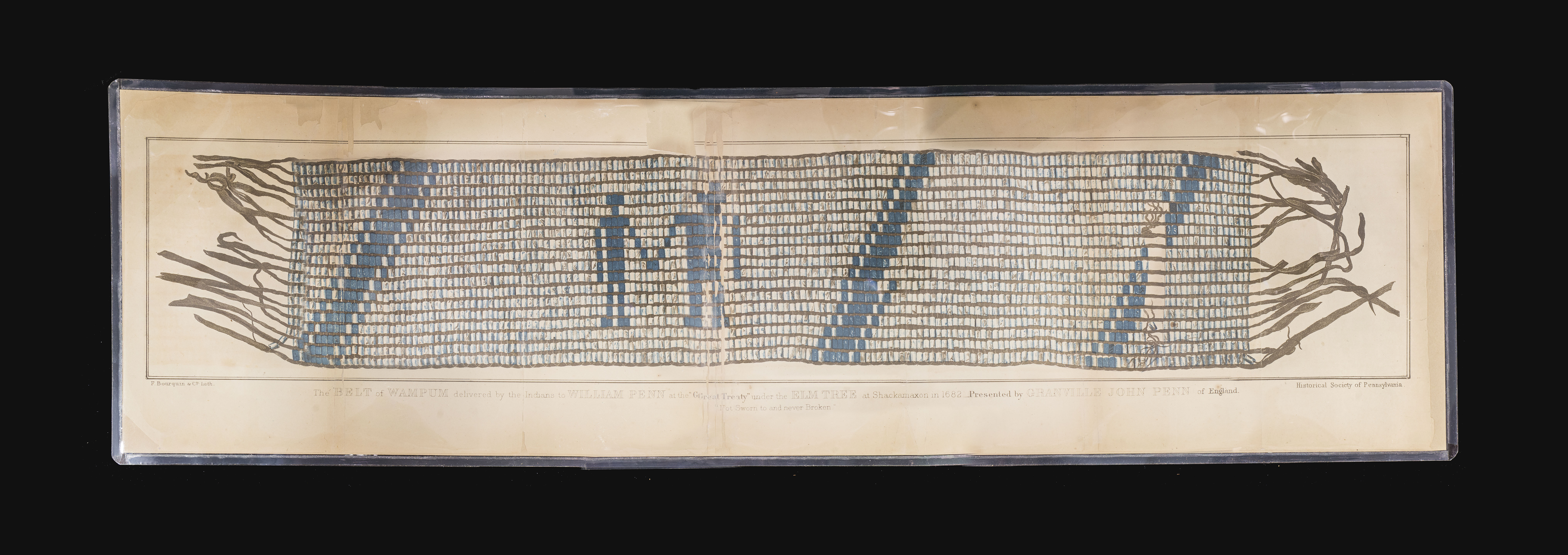 Print of the Wampum Belt